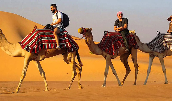 Camel Trekking Dubai