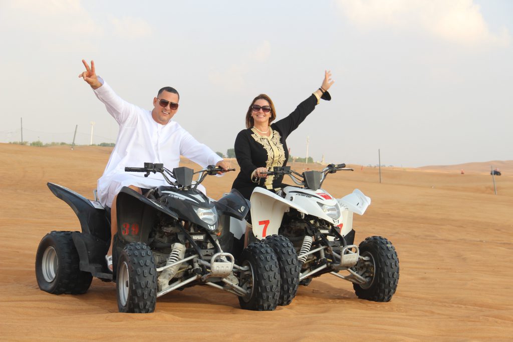 Evening Desert Safari With Quad Bike