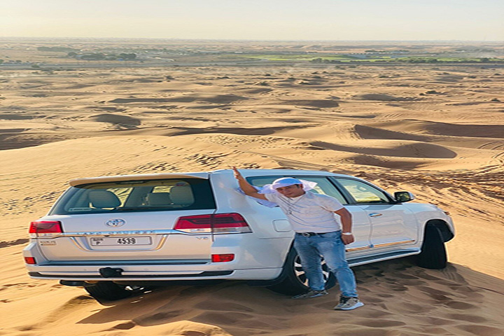 Morning Red Dunes Desert Safari ,Sand Boarding  Camel Ride