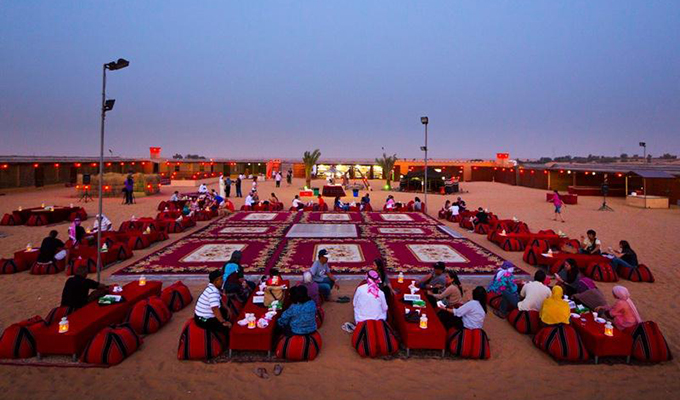 Dine in with the Dubai Desert Safari