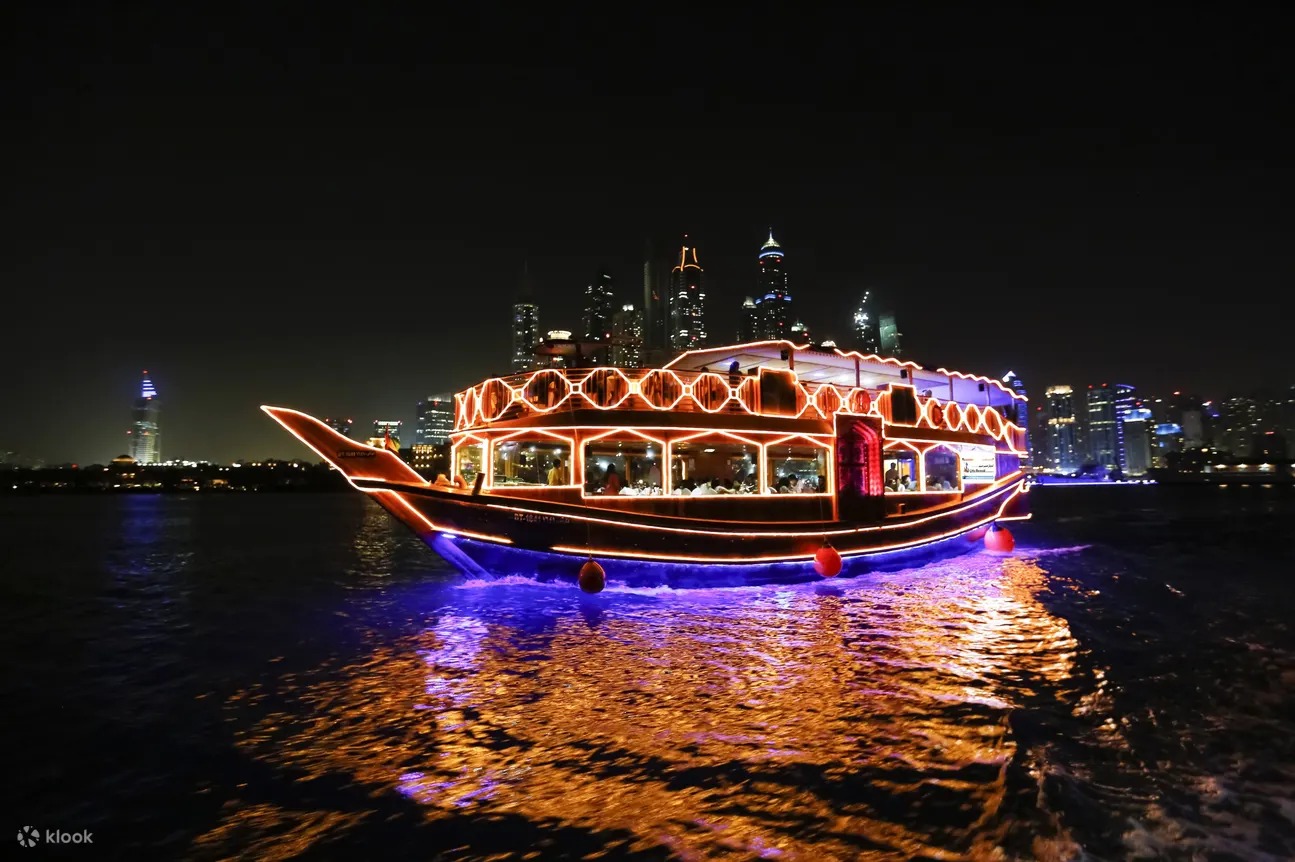 Dubai city tour, Desert safari and Dhow Cruise Creek