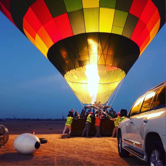 Sindbad Deluxe Package Hot Air Balloon