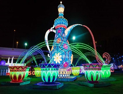 Dubai Garden Glow