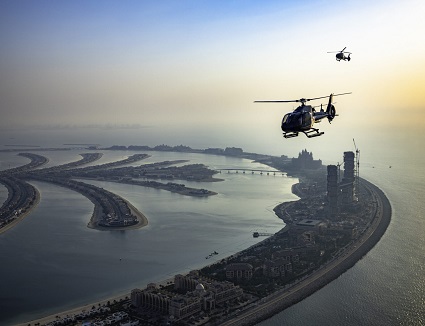 Jumeirah Heliport Palm Tour