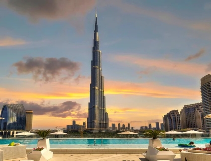 Burj Khalifa at the Sky