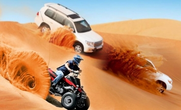 Thrilling Red Dune Safari + Quad Bike