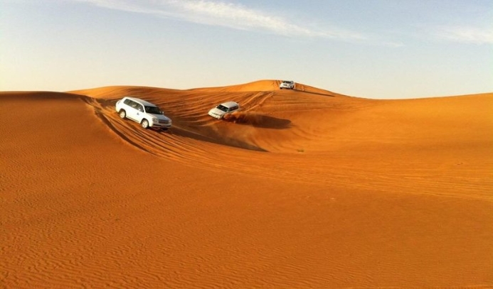 Dubai Red Desert Safari, Camel Ride, Fire Show, Belly Dance  BBQ Dinner 